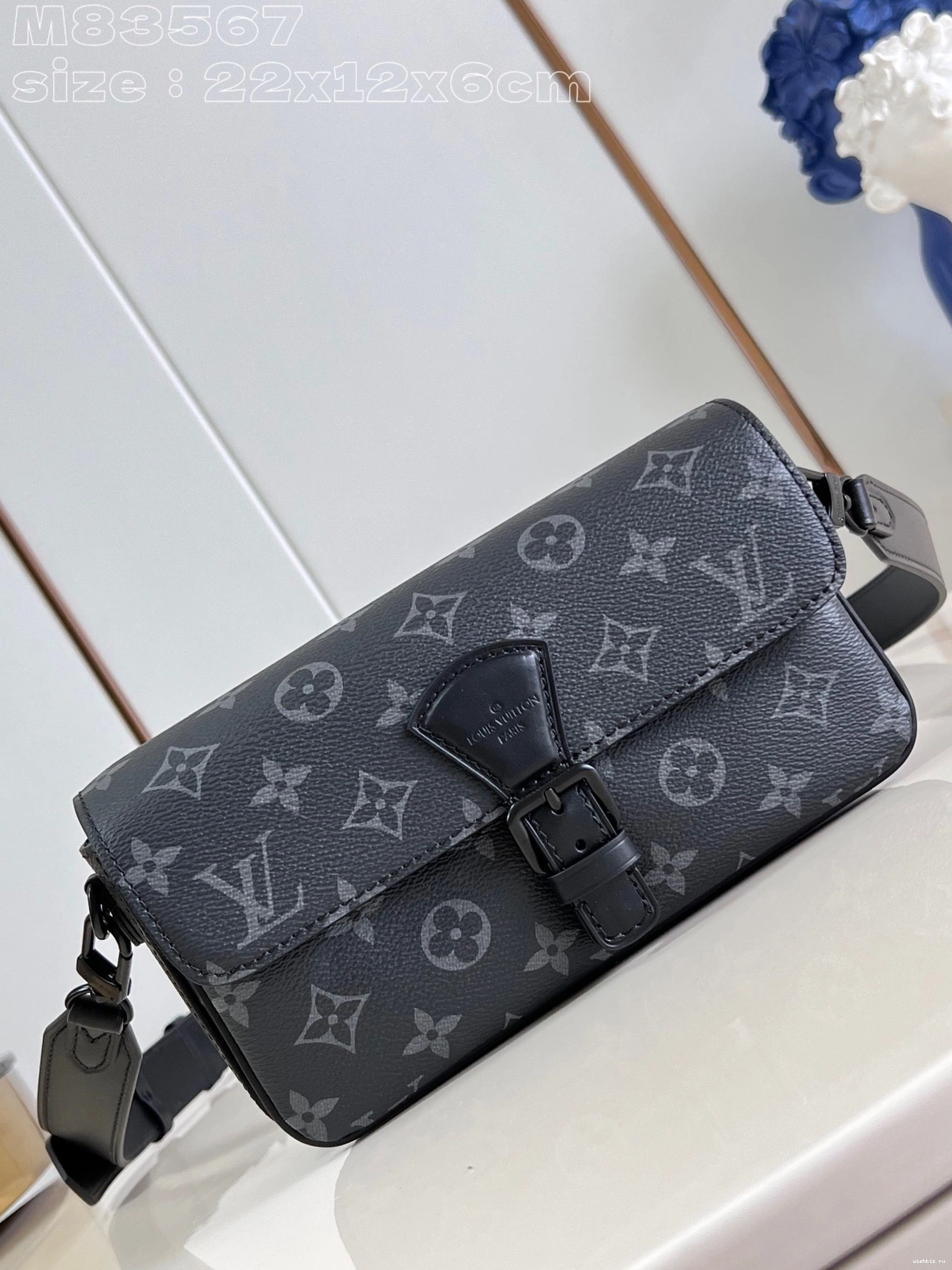 WIS LOUIS Wallet Wearable Montsouris VUITTON 1122